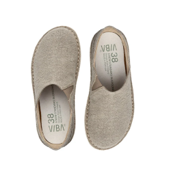 Vibae - sko i sandfarvet hr - Zuma