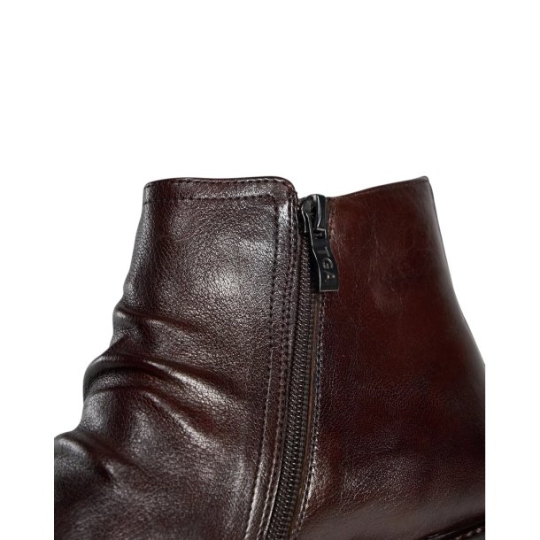 TGA By Ahler - St�vle i m�rkebrun med rynkeeffekt - 3130
