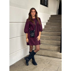 Depeche - Mobiltaske i sort croco - 16044