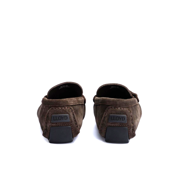 Lloyd herre - Loafer i m�rkebrun med bl�de s�ler - Rover