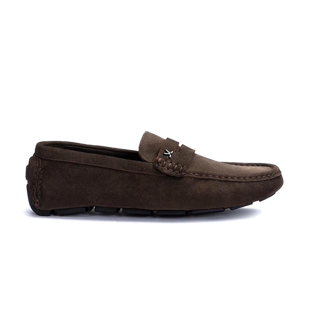 Lloyd herre - Loafer i m�rkebrun med bl�de s�ler - Rover