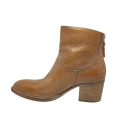 Moma - Stvlette i cognac skind med hl og lynls bagp 