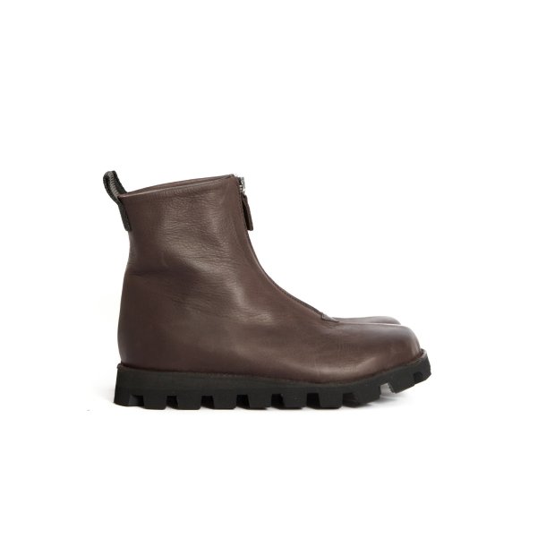 Lofina - Ankelstvle i brun med lynls foran og grov sl - 9230