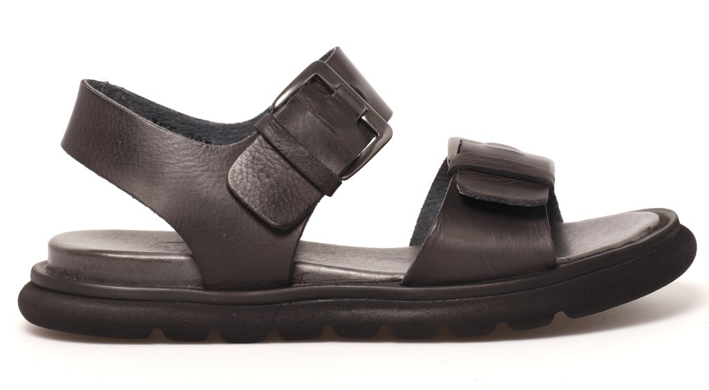 åbning nåde straf Lofina - Sandal i sort med spænder - LOFINA - Como Shoes